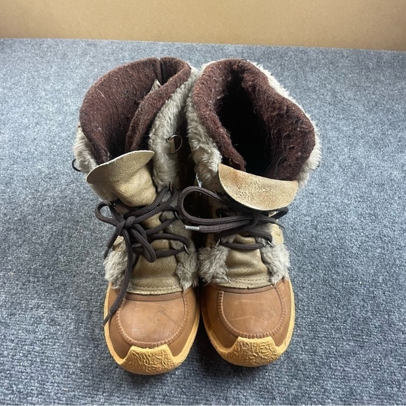 SOREL Women’s Vintage Nanook Rubber Sole Wool Lined winter boot size: 10 - Picture 6 of 13